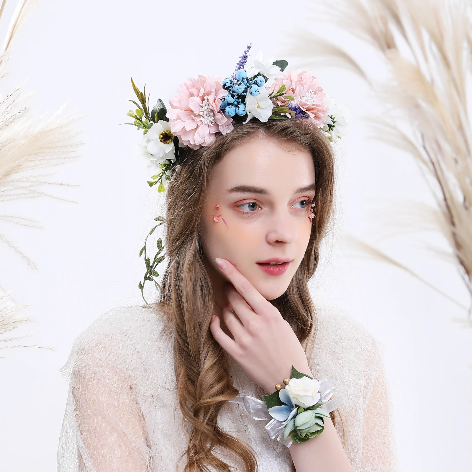 Flower Girl Head Wreath