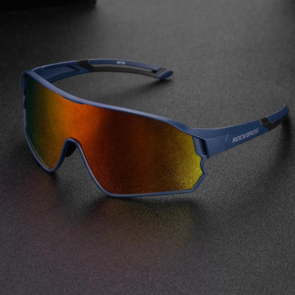 ROCKBROS Occhiali Ciclismo UV400, Occhiali Sportivi Per MTB Bici - Foto 3