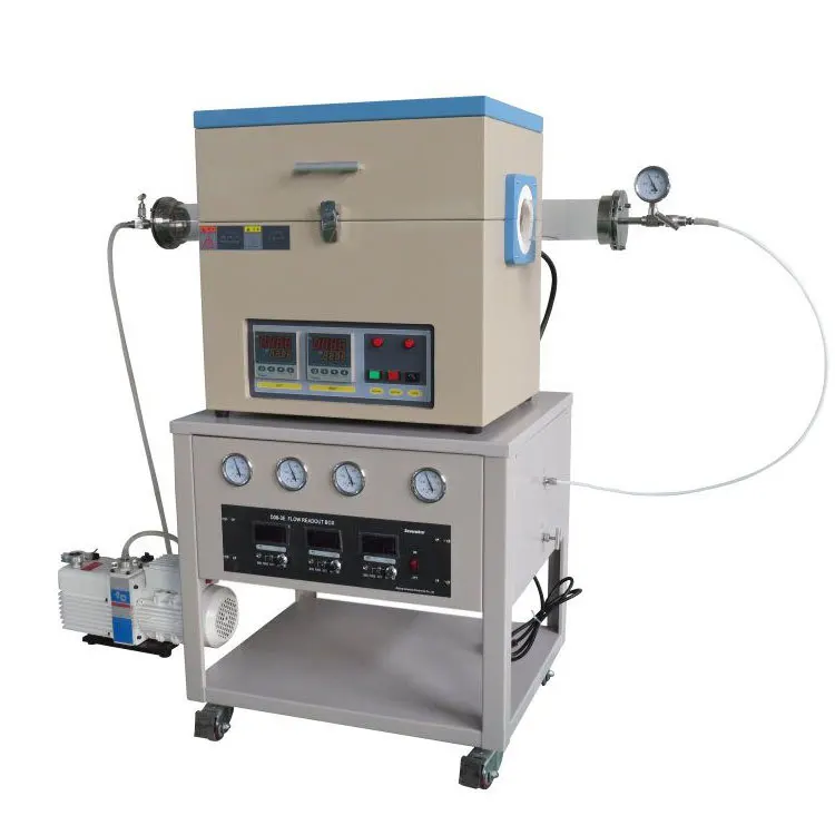 High Temperature Vacuum  Cvd Synthetic Diamond Making Machine Tube Furnace for Laboratory Research