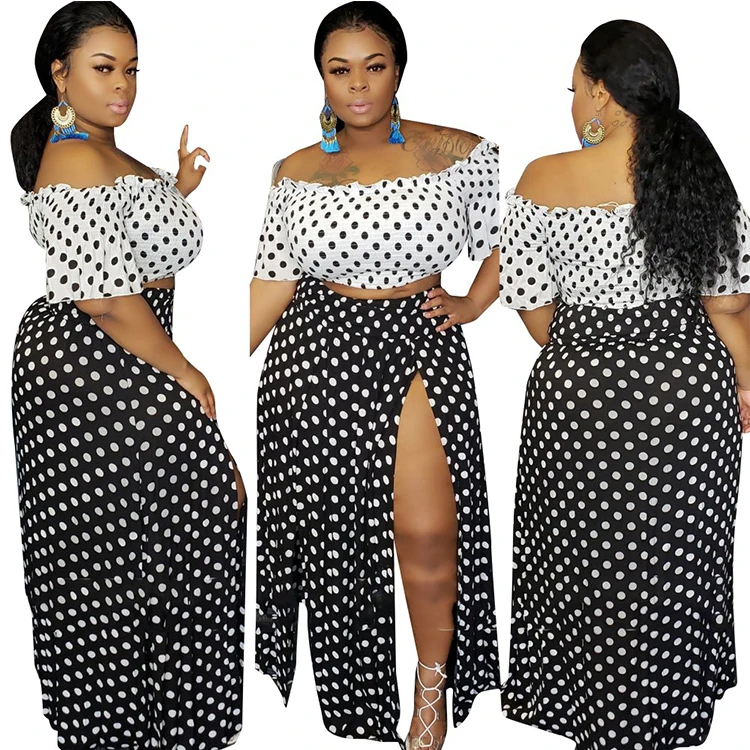 plus size dress with ruffles