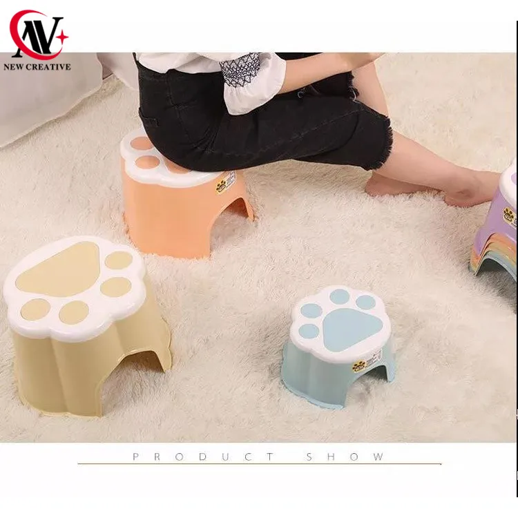 Стулом с рисунком героев из мультфильма, пластиковый круглый стул для детей