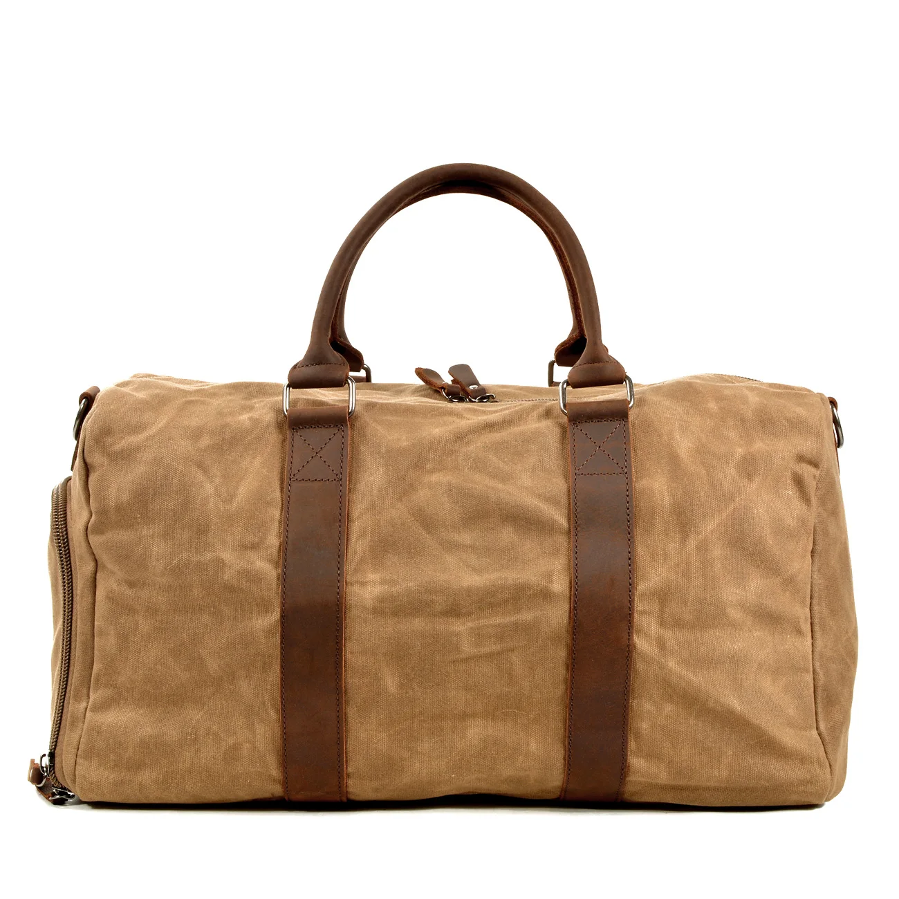 Waxed Canvas Weekender Luggage Travel Duffel Tote Bags