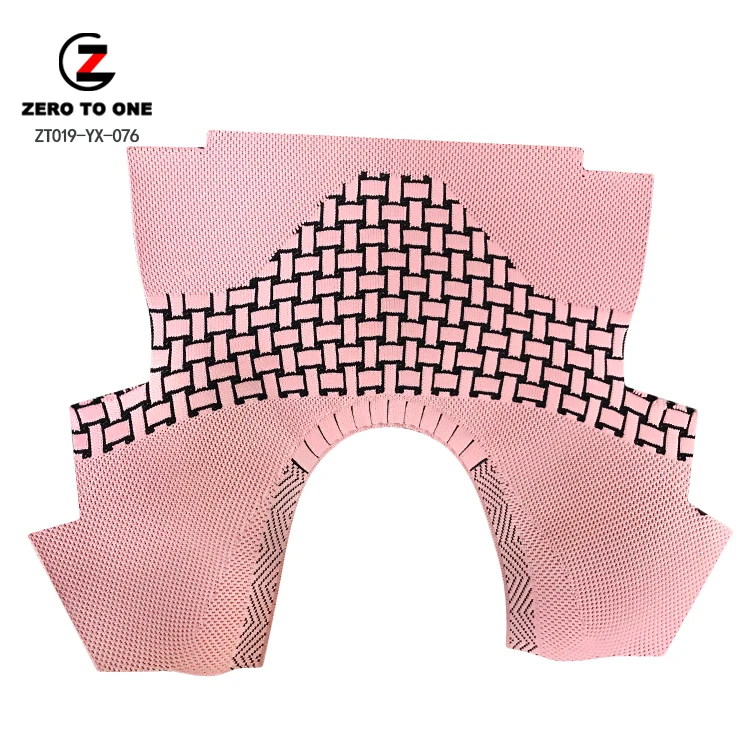 Китайская фабрика, низкая цена, беговые кроссовки, спортивная обувь, верх, нейлон, полиэстер, трикотажная обувь, верх