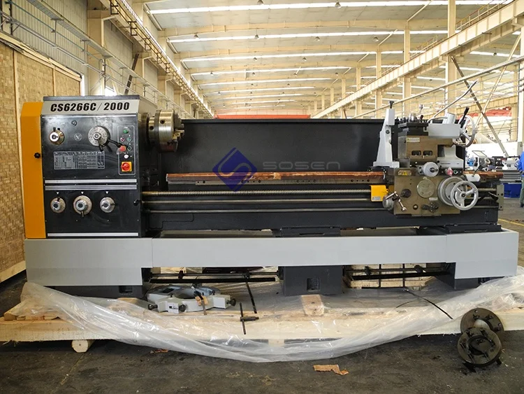 CS6266B 3000mm Center Distance Universal Manual Metal Lathe Machine