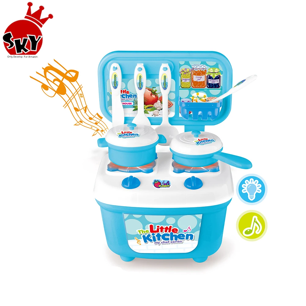 Новая игрушка для детской кухни набор игрушек с подсветкой и музыкой обучения приготовлению детских