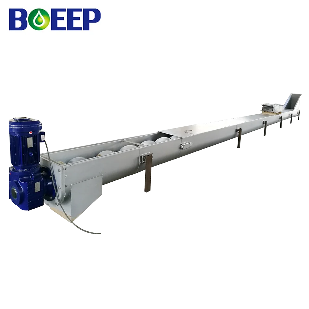 Легкий обслуживания высокой емкости шальфтлесс винтовой конвейер