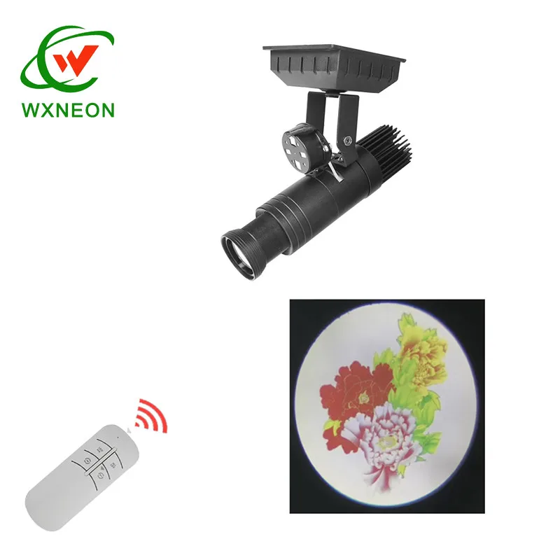 High Clear Image Commercial Grade Ad 25W LED Gobo Projector Lamp LOGO Projection Light for Cafe Advertising