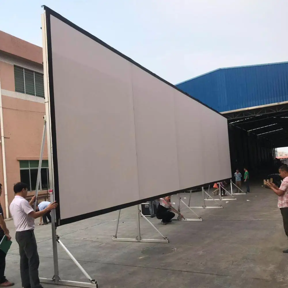 3D IMAX Cinema Projection Screen with Seamless Surface Foldable Projection Screen