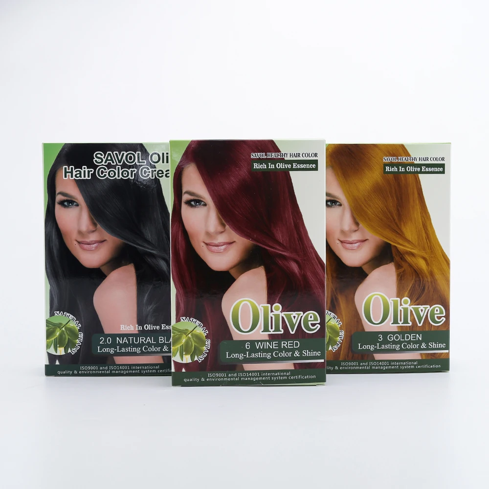 olive hair color