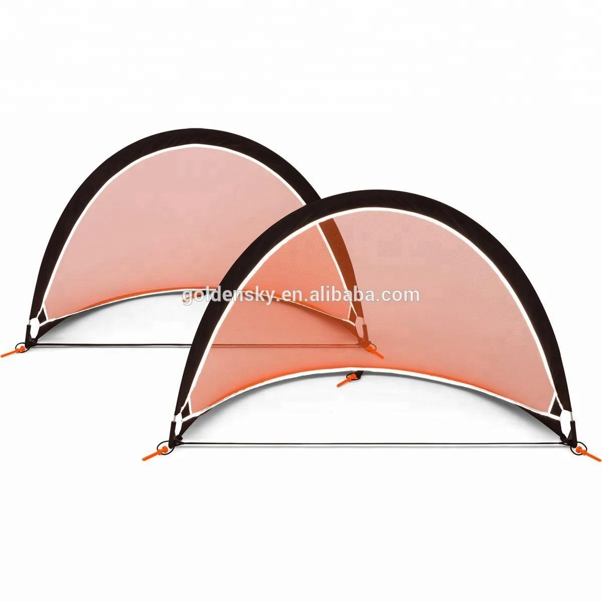 Два переносных футбольные сети с сумкой для переноски-2,5 футов. PRO Pop Up футбол цель