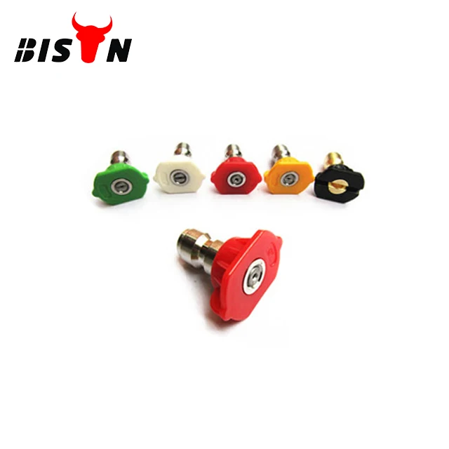 
Насадки для мойки высокого давления BISON (Китай), 1/4 дюйма, 5 шт. в упаковке, 2,5 GPM, насадки с несколькими степенями 