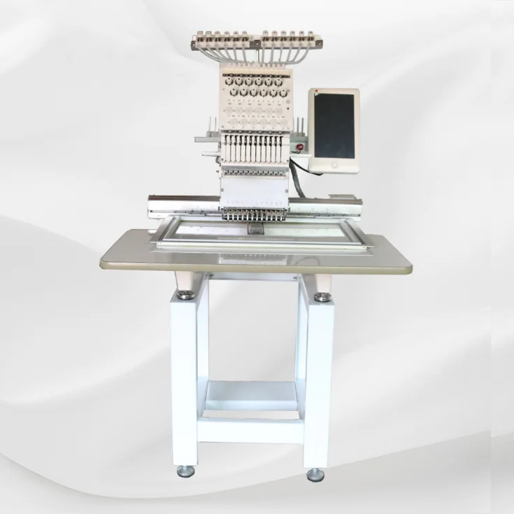 Single Head Second Hand Embroidery Machine with Computer