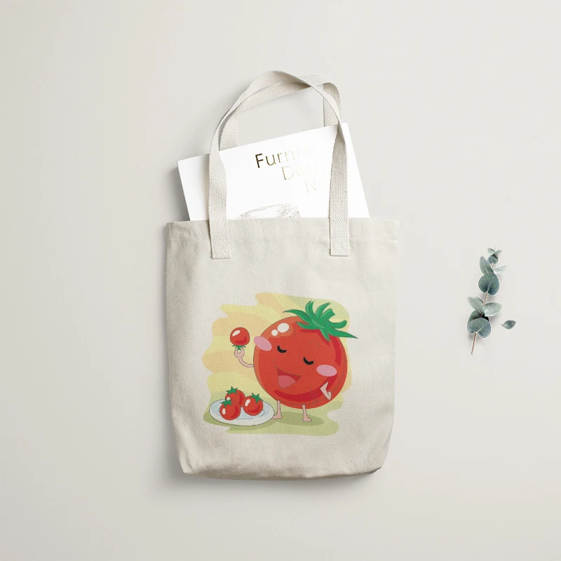 Bolso tote de fieltro personalizado | En vez de Flores