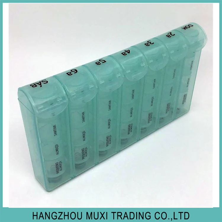 28 день Pill Box Организатор напоминание с отсеков