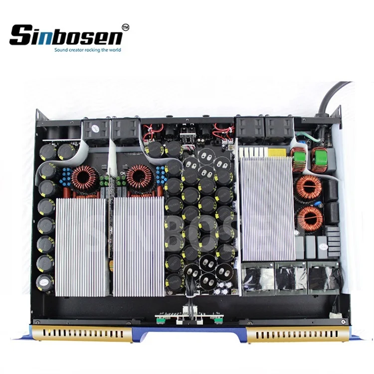 Sinbosen 1U 2 Channel Professional Stable 3600 Watt Sound Equipment Amplifiers Speaker H-1700 High Digital Power Amplifier