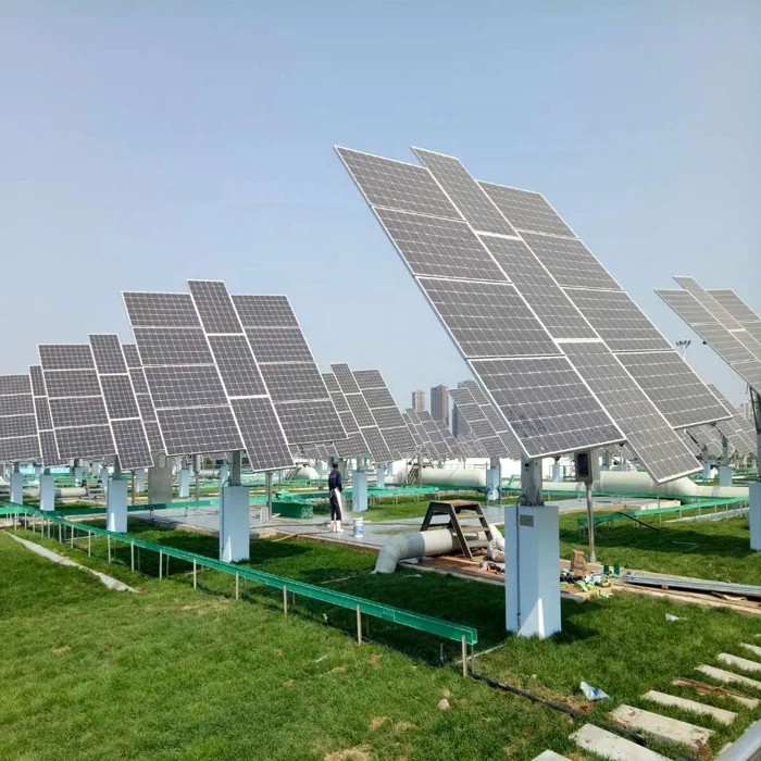 
 Китай солнечной энергии одиночная ось солнечного трекера/двойной оси солнечного солнца трекер  