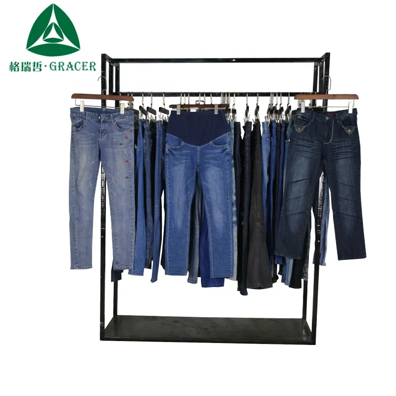 Gracer Jeans Dama Ropa Almacén De Guangzhou Para África - Buy Ropa Usada  Para África Product on Alibaba.com