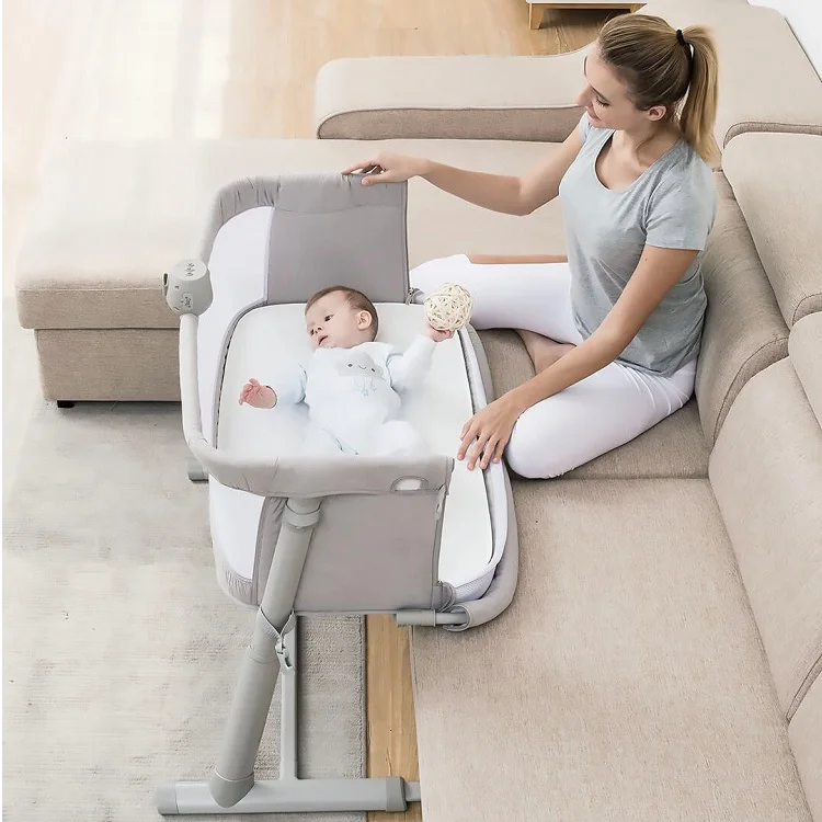 baby bassinet attaches to bed