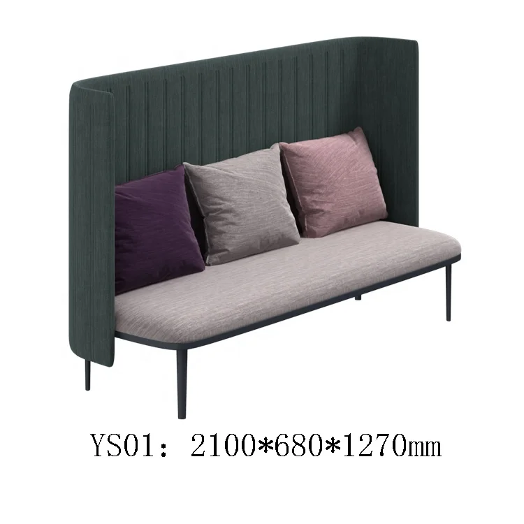 Яркий современный тканевый диван, модный дизайн, китайская офисная мебель