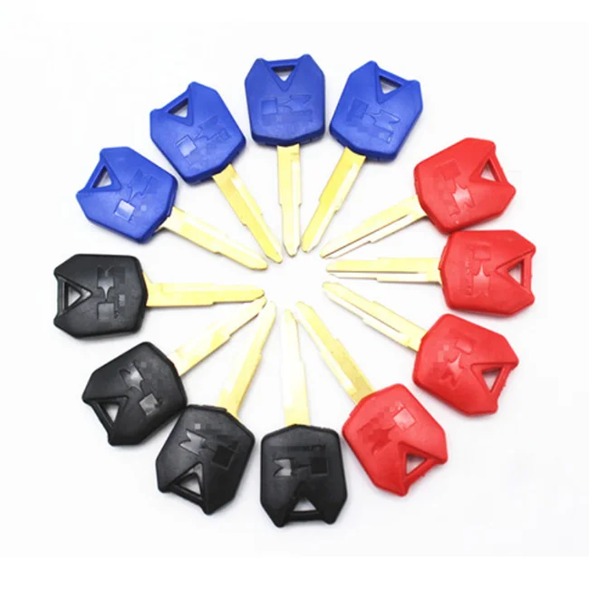 批发摩托车钥匙空白胚胎川崎应答器钥匙zx 250r ex 250忍者250