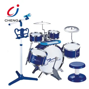 New Design Children Plastic Musical Instrument Fasion Play Set Jazz Drum Toy