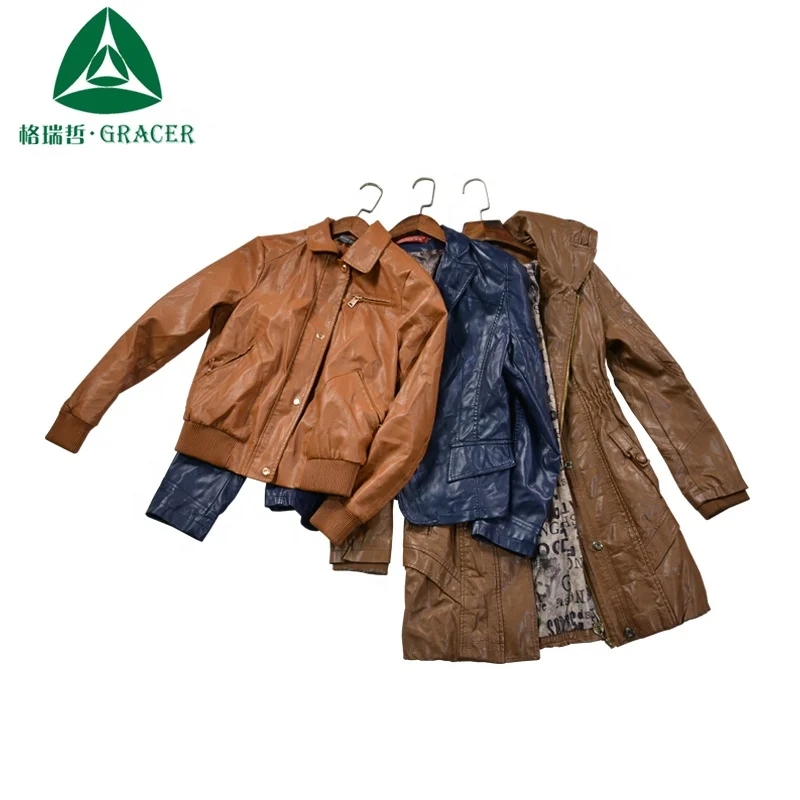 Ordenado Paquete De Chaqueta De Cuero De Venta Al Por Mayor De Ropa Usada  De Ee. Uu. - Buy Ropa Usada De Ee. Uu. Product on Alibaba.com