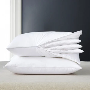 Wholesale Cheap Custom Duck Feather Down Insert Machine Washable Hotel Decor Bed Pillow for Good Sleep