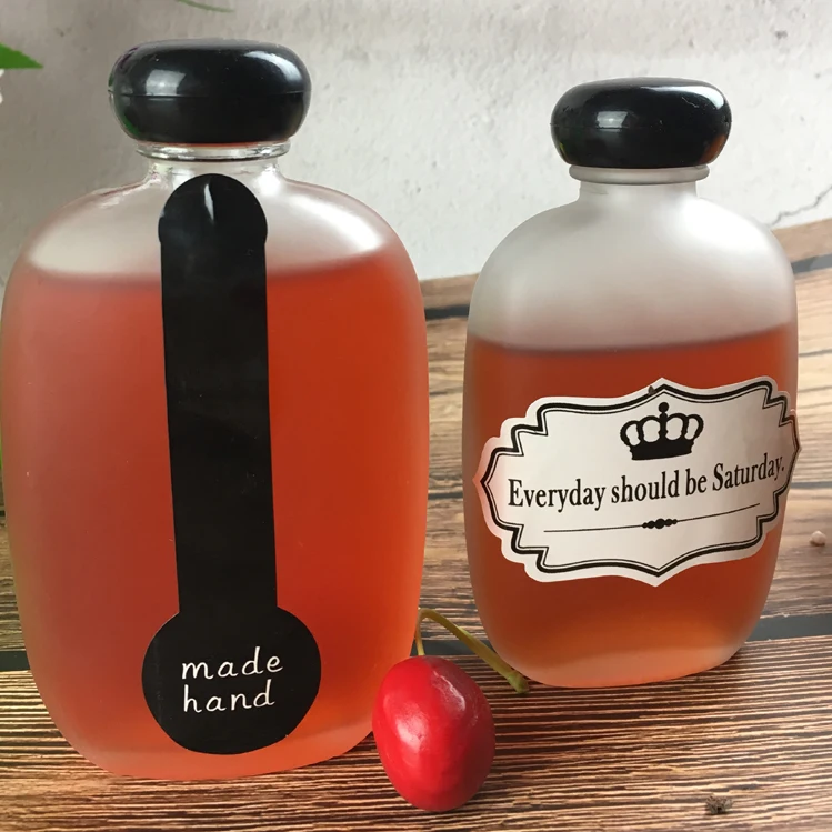 100ml250ml Mini Screw Cap Sake of Empty Glass Bottles of Alcohol