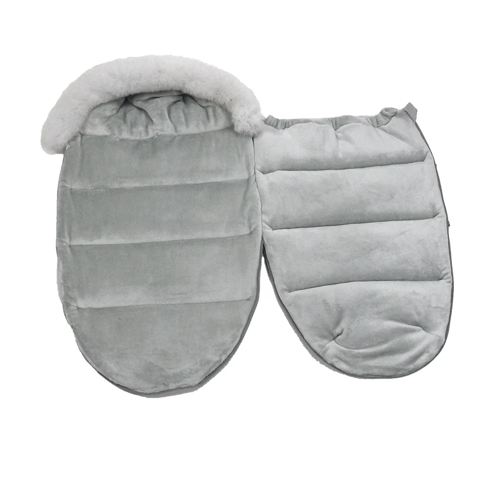 Оптовая продажа Детские уличные зимние детские коляски спальный мешок