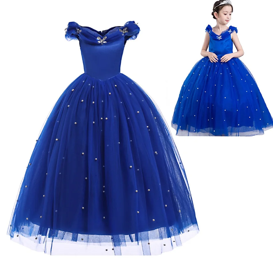 vestidos de princesa cenicienta para niñas - Descuento online -