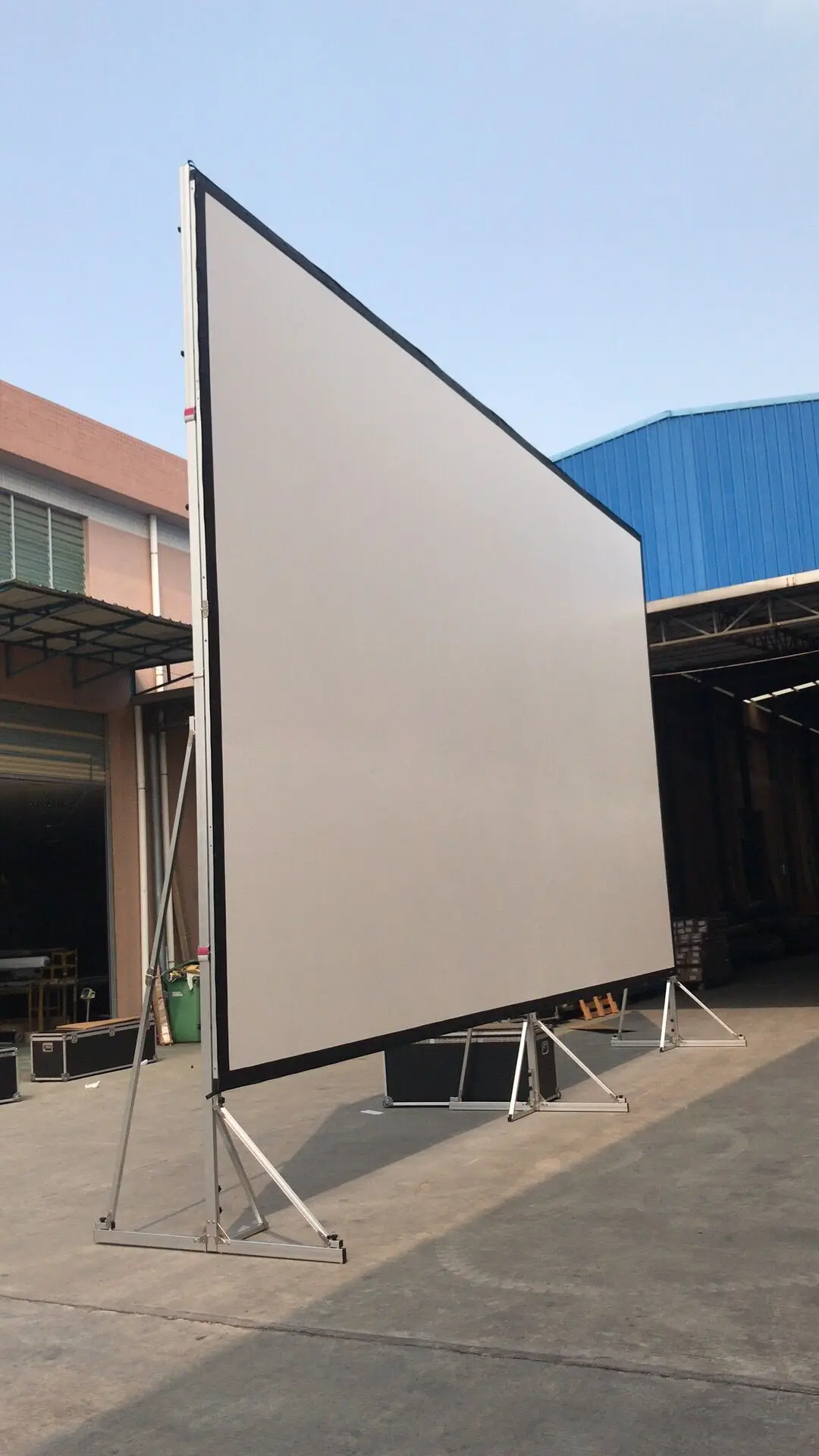 3D IMAX Cinema Projection Screen with Seamless Surface Foldable Projection Screen