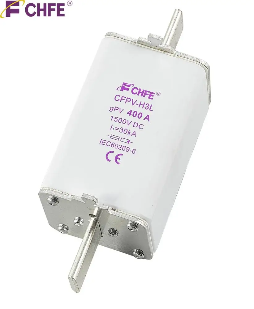 (CE TUV) NH long series 20-630A 1500V DC солнечный PV предохранитель и база