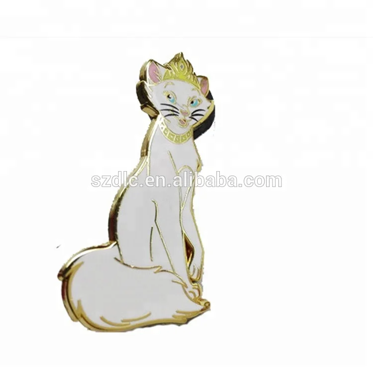 Индивидуальные дешевые цыпленок 3D металла ВВС авиакомпании печати значок на безопасной булавке