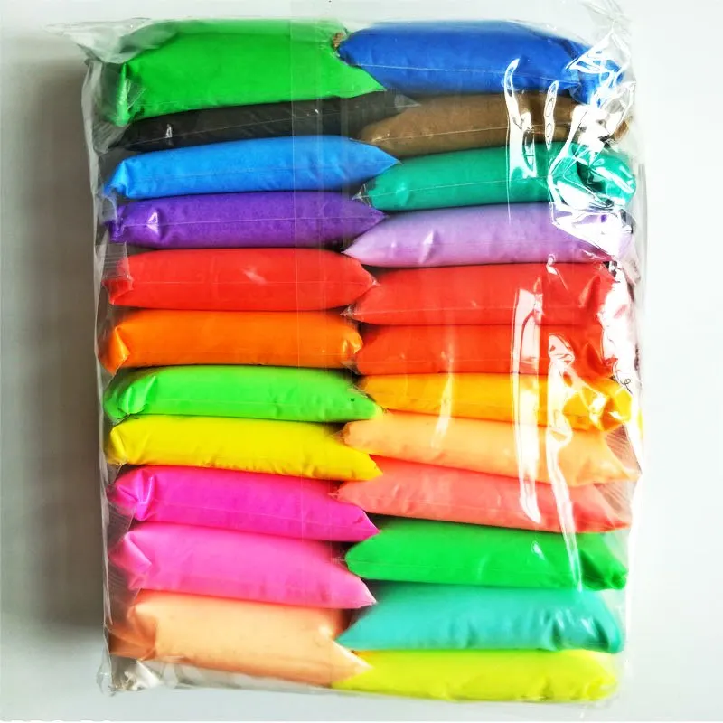 24色diy超轻风干粘土 Buy 轻质粘土 风干软粘土 风干粘土工艺品product On Alibaba Com