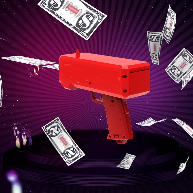 
 2019 супер-денежный пистолет на батарейках с детектором денег, игрушки для банкнот, игрушки для празднования  