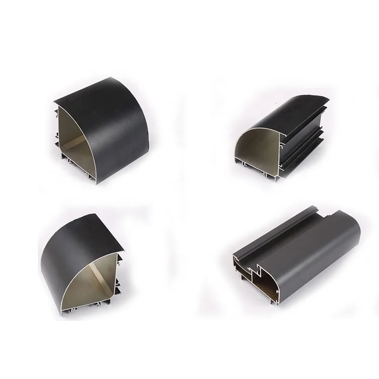 Сделано в Китае низкая цена дешевые полукруглые алюминиевые экструзии 6063