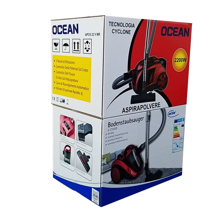 Supplier Custom Printed Bulk Price Large Vacuum Cleaner Corrugated Cardboard Box Products Packaging