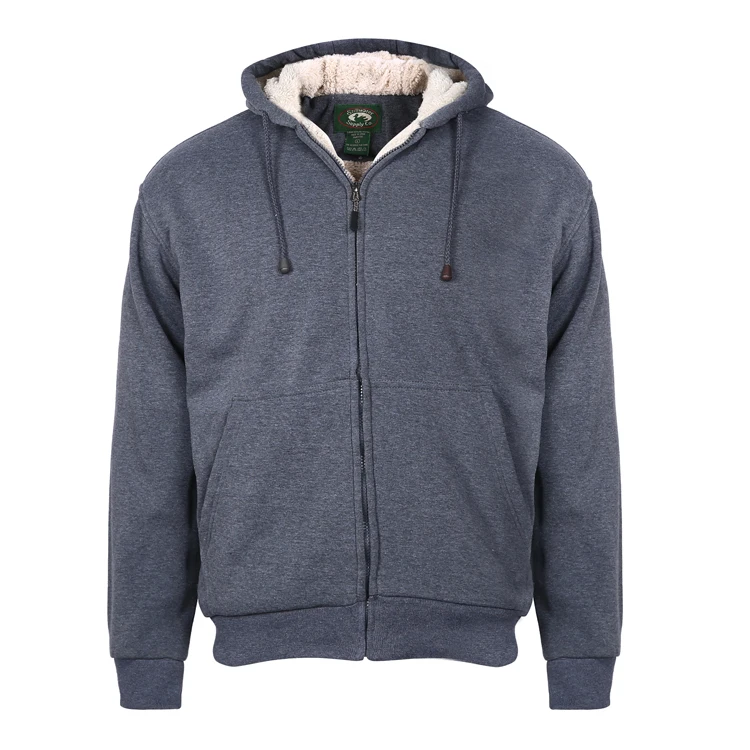 men's plush fleece jacket