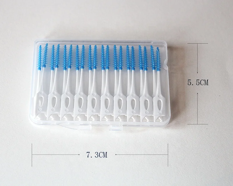 Одноразовая Экологически чистая резиновая межзубная щетка