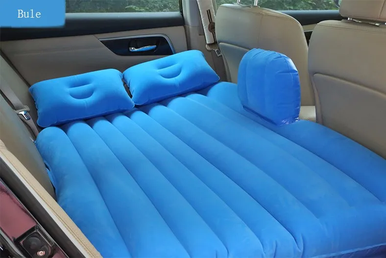 
2021 надувной матрас, кровать для кемпинга, путешествий, двойная Флокированная воздушная кровать из ПВХ 