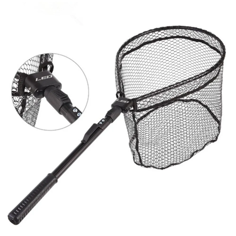 china telescopic stainless steel fishing net suppliers Landing with Aluminum Pole 20" Long Handle,Rubber Coated Nylon Mesh,for Steelhead,Salmon,Kayak,Catfish,Bass,Trout,Shrimp,Crab,for Easy Catch & Release : Sports & Outdoors solid stainless steel ring strong