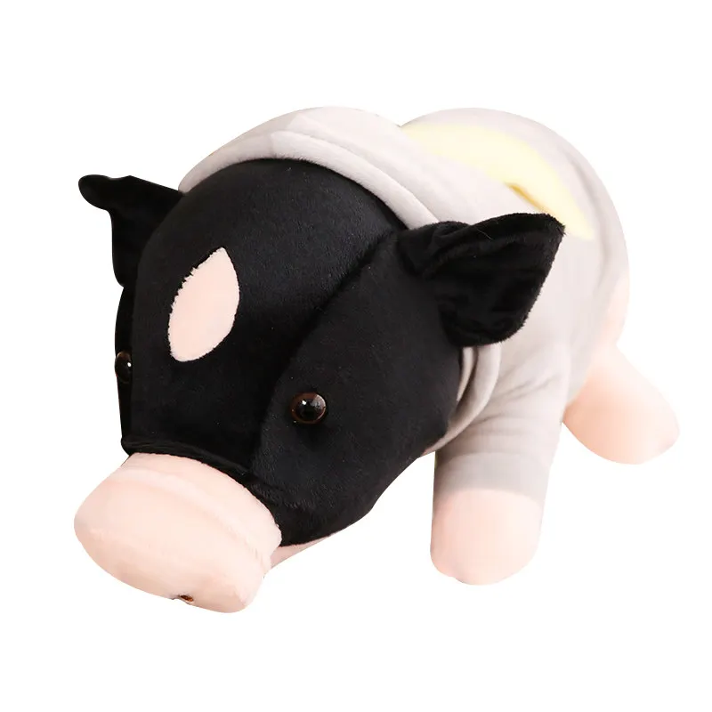 2019 года завод ревизии оптовой чучела большой глаз свиньи плюшевой игрушкой подушку с одеть розовую