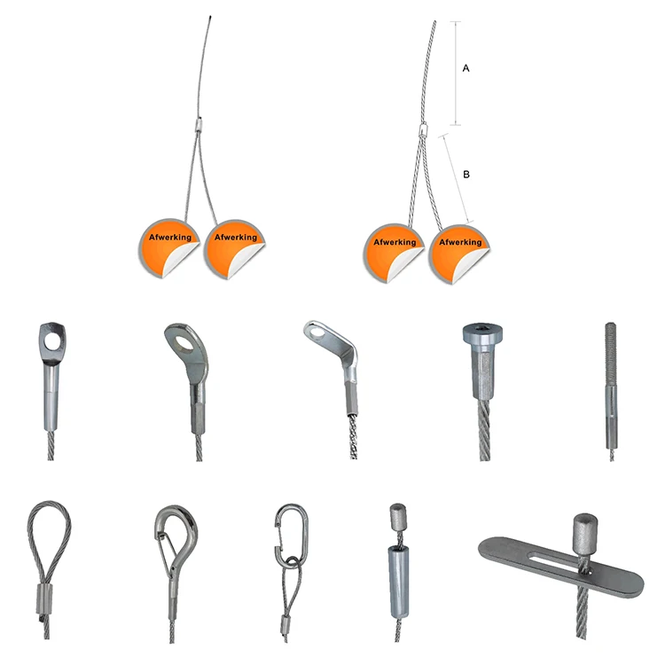 Производство высокого напряжения немагнитный нержавеющей стальной трос