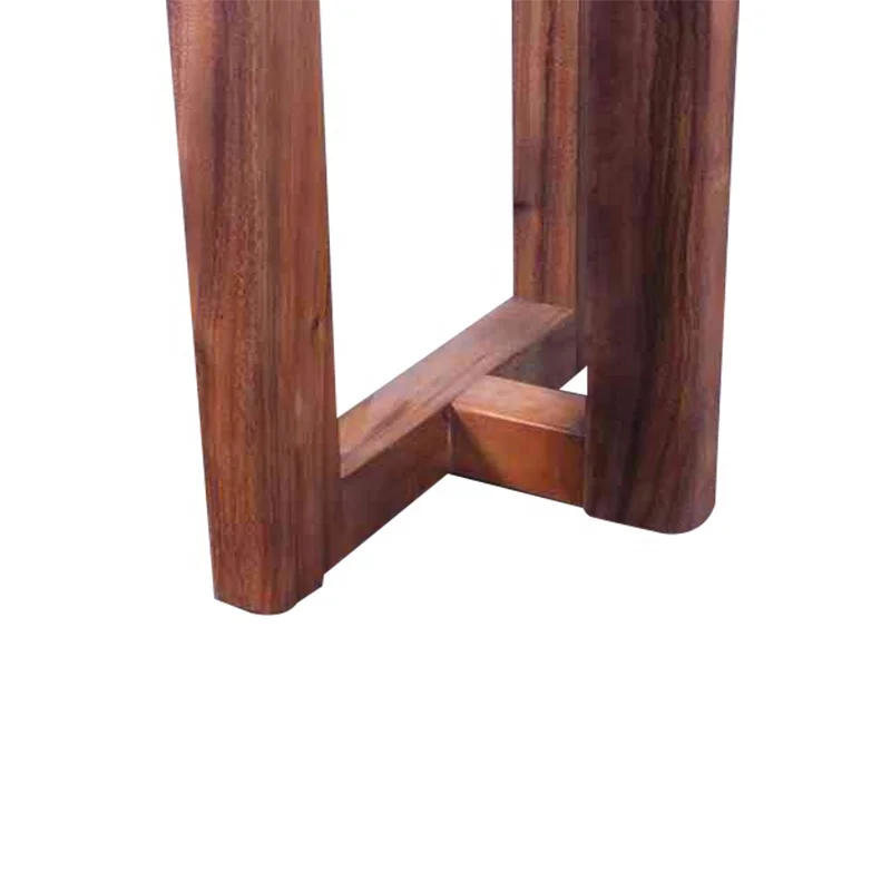 Solid Wood Table Leg Table Base for Dining Table Walnut Wood  in Stock No Need Assemblings