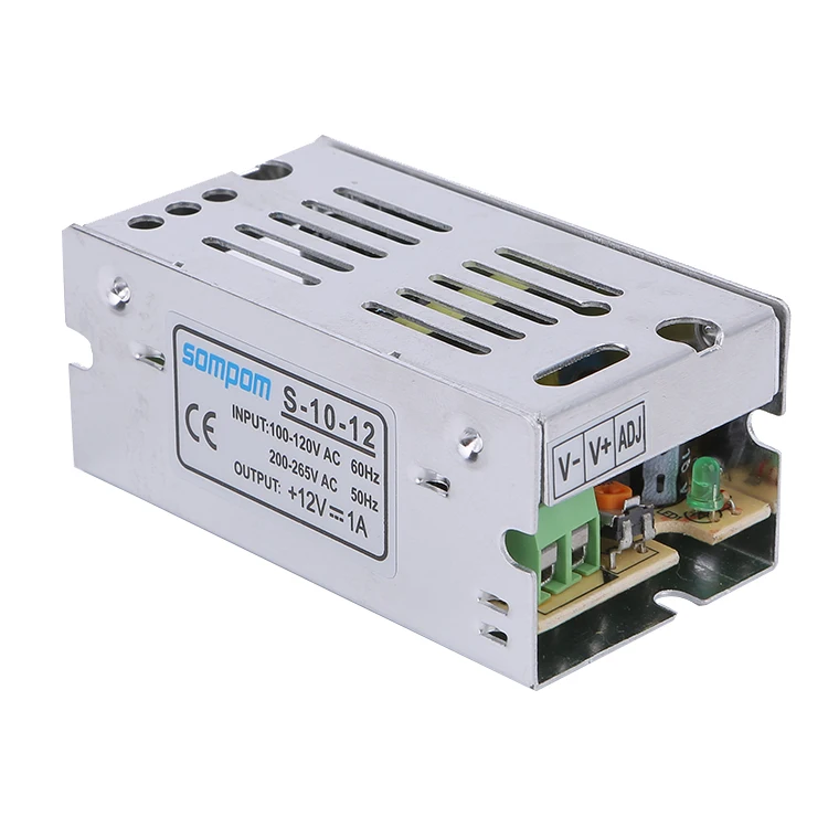Входная мощность AC 85V-264V Sompom импульсная мощность DC 12V 1A 15W светодиодный драйвер