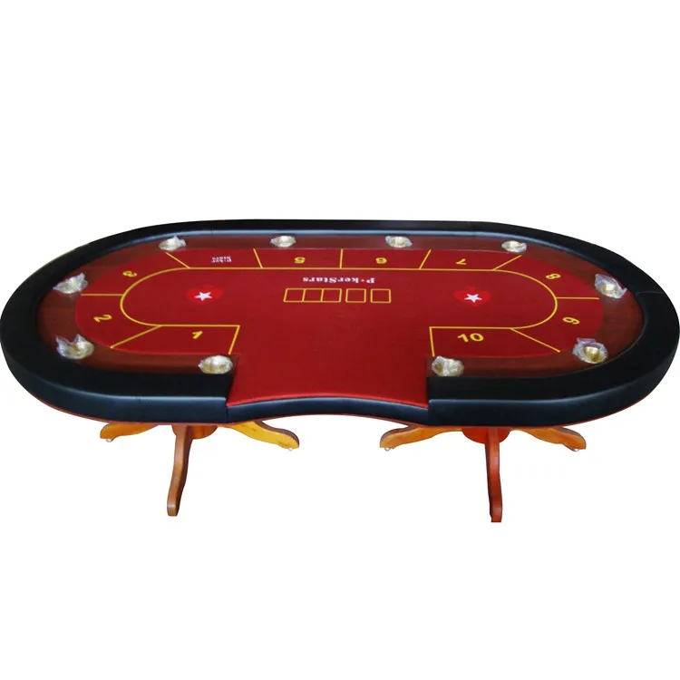 Custom Sublimation Professional Casino Quality Game 10' Table Cloth Felt Layout