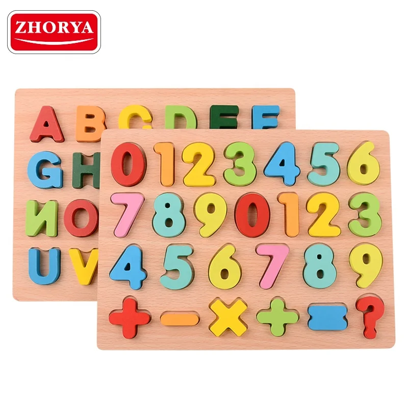 zhorya 3d 拼圖教育匹配木製字母拼圖 - buy wooden alphabet puzzle