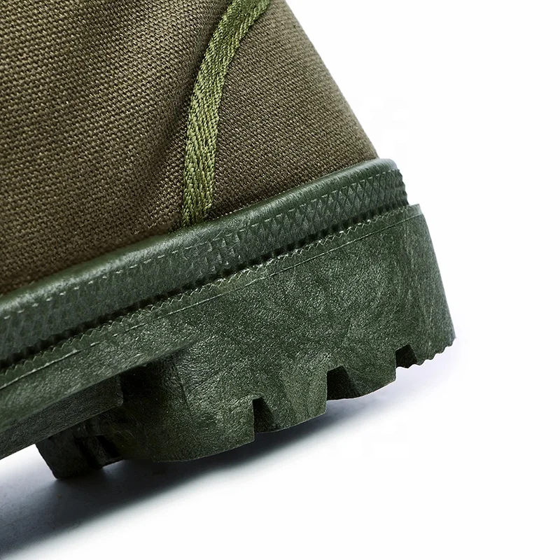 Xinxing MB05 Outdoor Activity Custom Cotton Canvas Fabric Durable Rubber Outsole Tactical Boots for Men Adventure