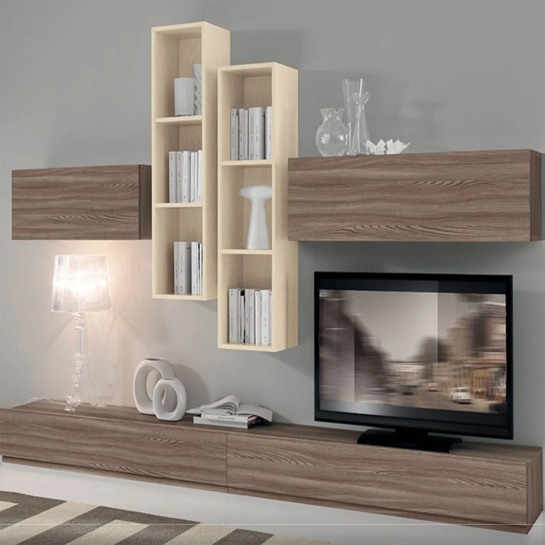 
 Современная телевизионная стойка Vermonhouzz, европейские настенные шкафы, лакированные МДФ  