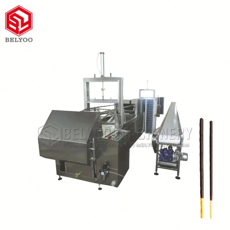 Электрическое оборудование для переработки шоколада, японская машина для производства печенья и палочек